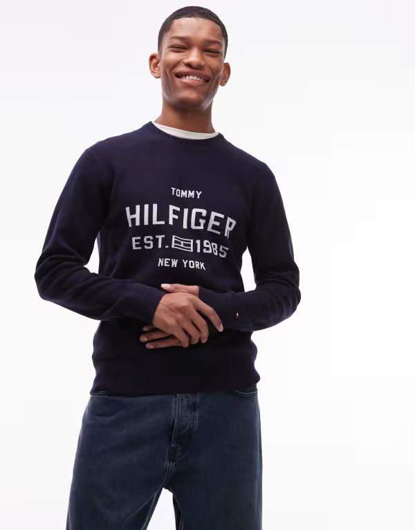 【美品】TOMMY HILFIGER(トミーヒルフィガー)メンズニット S ニットウェア | ウェア | メンズ | トミー ヒルフィガー 公式