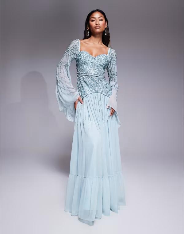 77circa (77サーカ) ワンピース 長袖 Vネック ヴィンテージリメイク