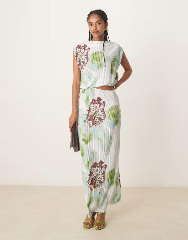 慈雨 ちぢみ抜染 チュニック ワンピース 2025SS グレー系 センソユニコ