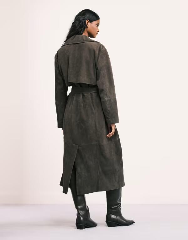 エイソス レディース コート アウター ASOS DESIGN premium suede