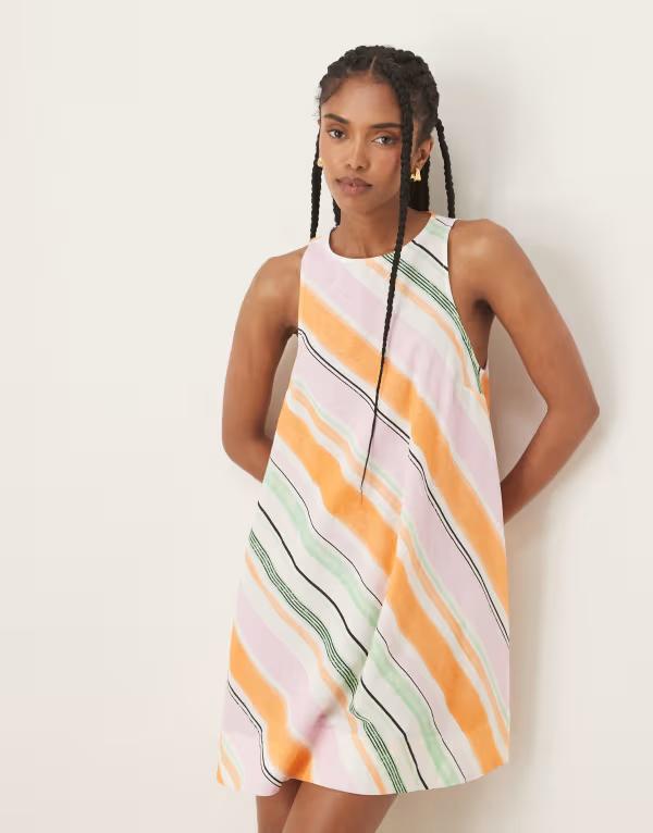 エイソス レディース ワンピース トップス ASOS DESIGN a line racer