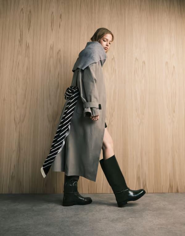 malvoisie ミンクコート Lサイズ程 こげ茶 リアルファー malvoisie