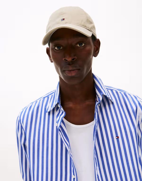 トミー ヒルフィガー 帽子 メンズ アクセサリー FLAG BEANIE SCARF UNISEX SET - Scarf - blue トミー ヒルフィガー メンズ 帽子 アクセサリー FLAG BEANIE UNISEX