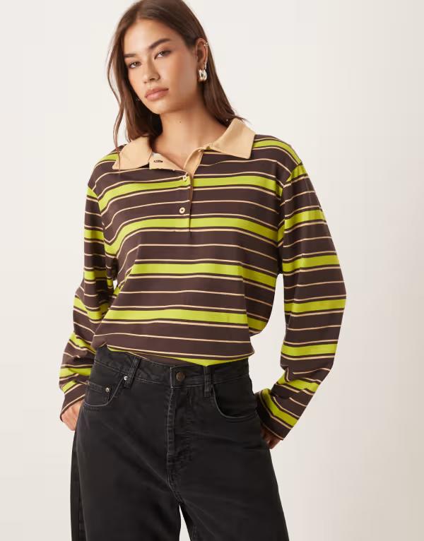 マリパルミ レディース シャツ トップス Striped shirt