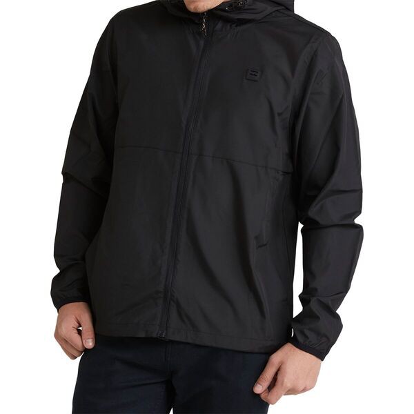 ビラボン メンズ ジャケット・ブルゾン アウター Transport Windbreaker - Men's Blackの通販は