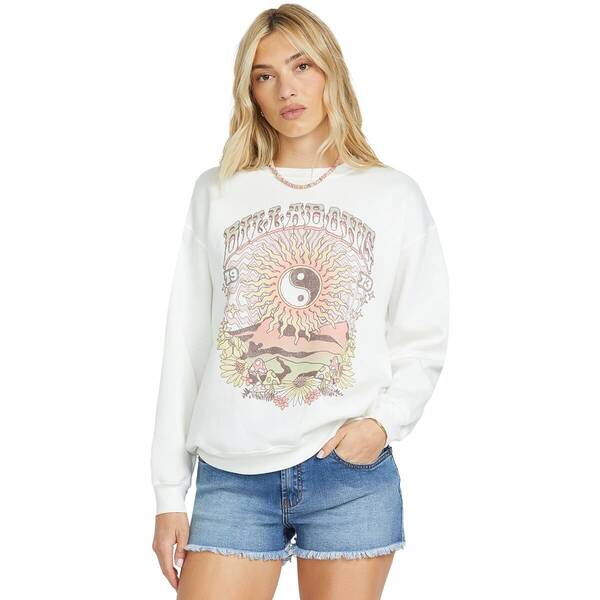 ビラボン レディース パーカー・スウェット アウター Balanced Out Crew Sweatshirt - Women's Salt Crystalの通販は 11,385円