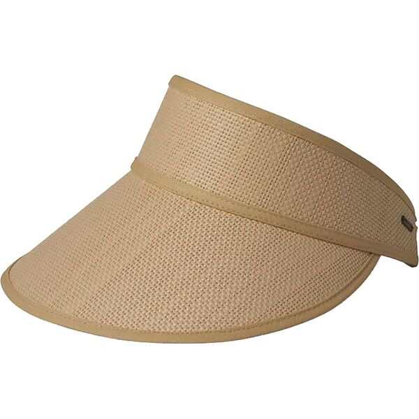 ブリクストン レディース 帽子 アクセサリー Newport Straw Visor - Women's Natural/Naturalの通販は