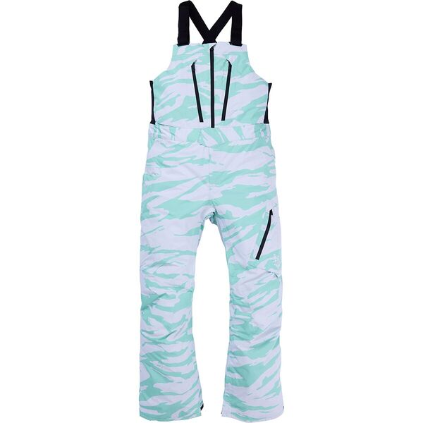 バートン メンズ カジュアルパンツ ボトムス Cyclic GORE-TEX Bib Pant - Men's Oversized Zebra