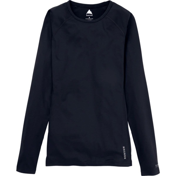 バートン レディース Tシャツ トップス Midweight X Base Layer Crew Top - Women's True Blackの通販は