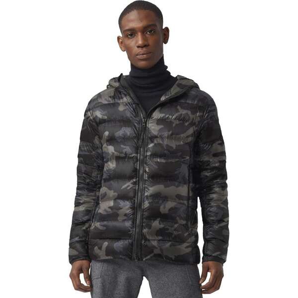 カナダグース メンズ パーカー・スウェット アウター Crofton Print Hoodie Black Label - Men's Black Classic Camoの通販は