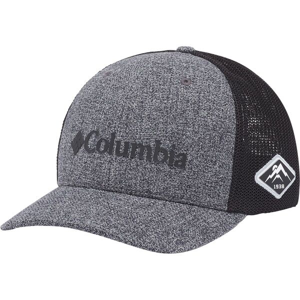 コロンビア メンズ 帽子 アクセサリー Mesh Baseball Hat - Men's Grill Heather/Blackの通販は