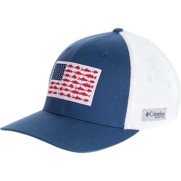 コロンビア レディース 帽子 アクセサリー PFG Mesh Fish Flag Trucker