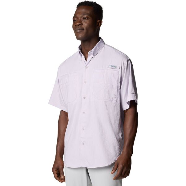 コロンビア メンズ シャツ トップス Tamiami II Short-Sleeve Shirt - Men's Lavender Pearl