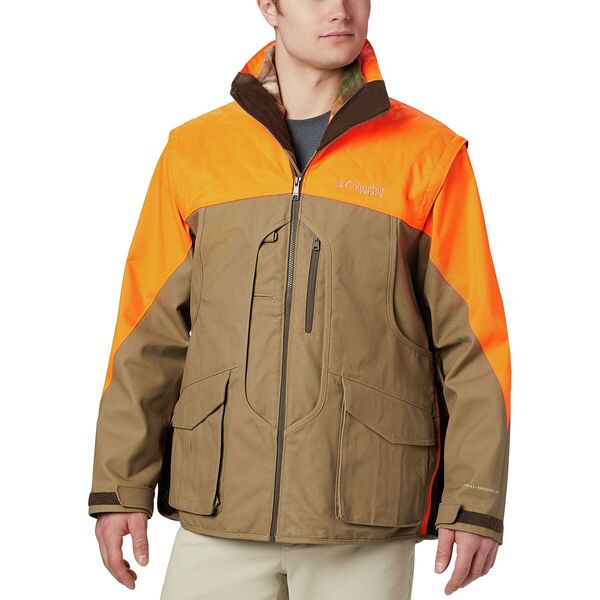 コロンビア メンズ ジャケット・ブルゾン アウター Ptarmigan Interchange Parka - Men's Flaxの通販は 28,470円