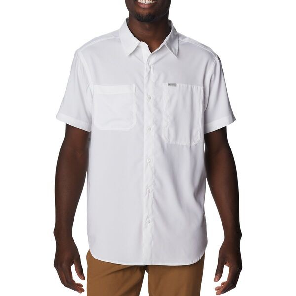 コロンビア メンズ シャツ トップス Silver Ridge Utility Lite Short-Sleeve Shirt - Men's Whiteの通販は