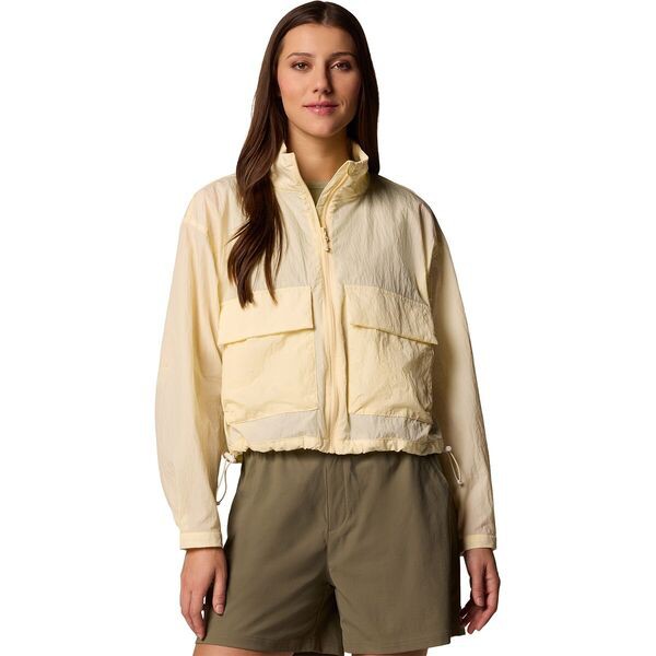 コロンビア レディース ジャケット・ブルゾン アウター Paracutie Cropped Cargo Windbreaker - Women's Lemon Wash