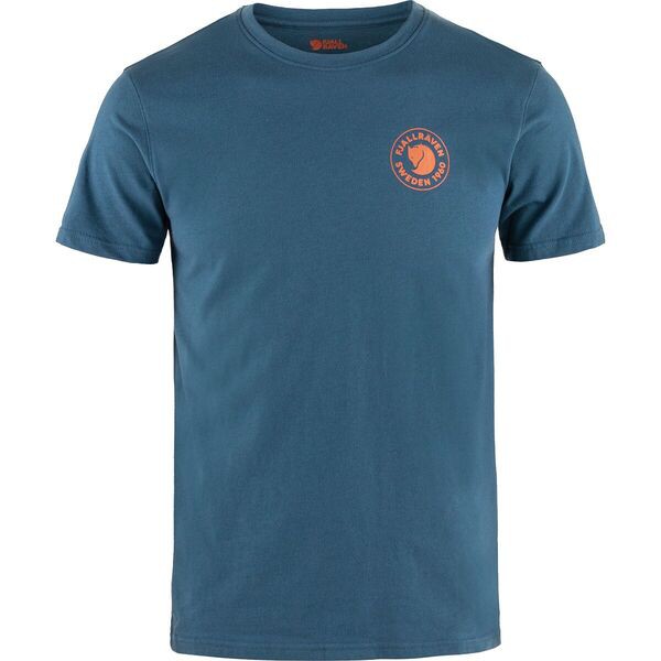 フェールラーベン メンズ Tシャツ トップス 1960 Logo T-Shirt - Men's Indigo Blueの通販は