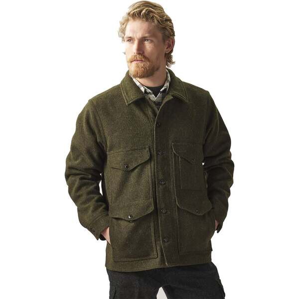 フィルソン メンズ ジャケット・ブルゾン アウター Mackinaw Cruiser Jacket - Men's Forest Green