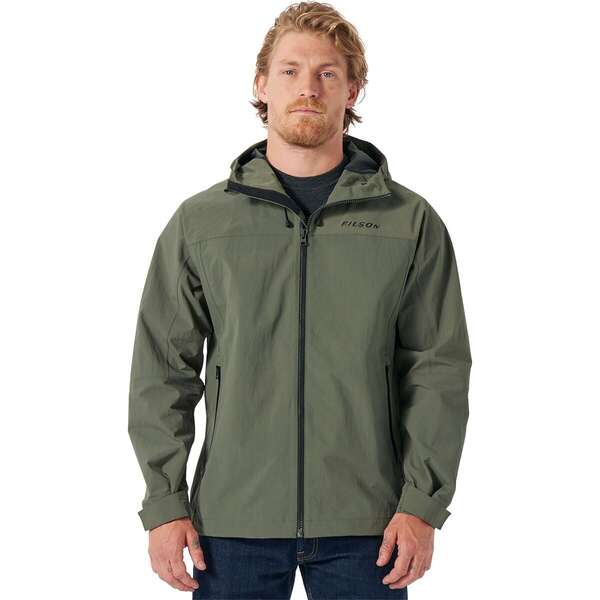 フィルソン メンズ ジャケット・ブルゾン アウター Swiftwater Rain Jacket - Men's Service Greenの通販は