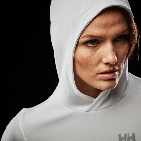 ヘリーハンセン レディース Tシャツ トップス Lifa Active Solen Hoodie - Women's Green Mistの通販は