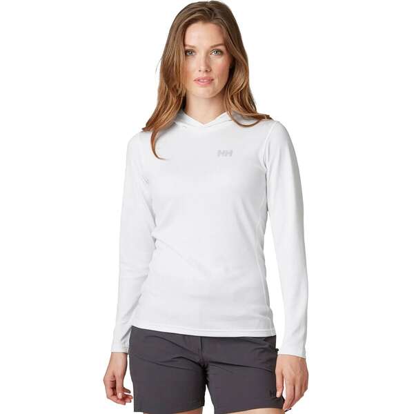 ヘリーハンセン レディース Tシャツ トップス Lifa Active Solen Hoodie - Women's White2の通販は