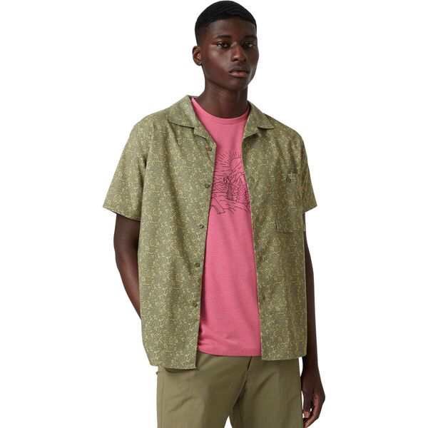 ヘリーハンセン メンズ シャツ トップス Oya Recycled Shirt - Men's Lav Green Hike Printの通販は