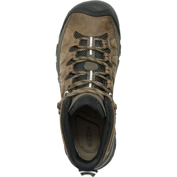 キーン メンズ ブーツ・レインブーツ シューズ Targhee III Mid Leather Waterproof Hiking Boot - Men's Bungee Cord/Blackの通販は