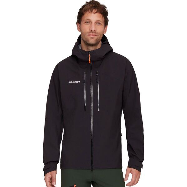 マムート メンズ ジャケット・ブルゾン アウター Taiss HS Hooded Jacket - Men's Blackの通販は