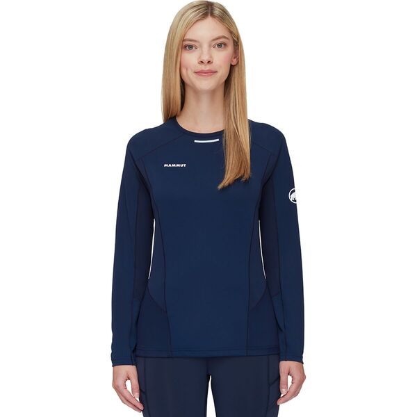 トップス(レディース) マムート Aenergy FL Half Zip Longsleeve AF Women’s S 5118(marine) マムート] エナジー ファーストレイヤー Tシャツ アジアンフィット