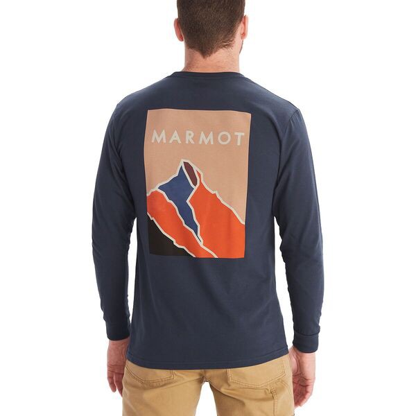 マーモット メンズ Tシャツ トップス Mountain Long-Sleeve T-Shirt Men's Arctic Navyの通販はau  PAY マーケット Revida au PAY マーケット－通販サイト