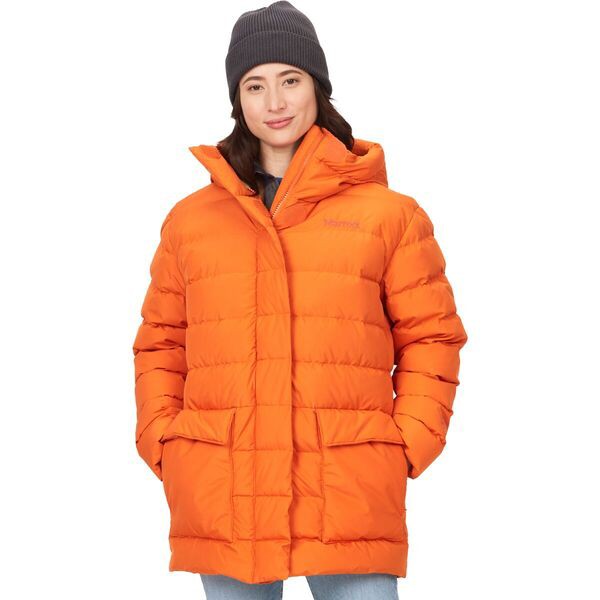 マーモット レディース ジャケット・ブルゾン アウター WarmCube GORE-TEX Golden Mantle Jacket - Women's Tangeloの通販は