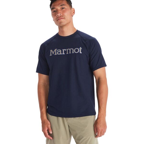 マーモット メンズ シャツ トップス Windridge Graphic Shirt - Men's Arctic Navy