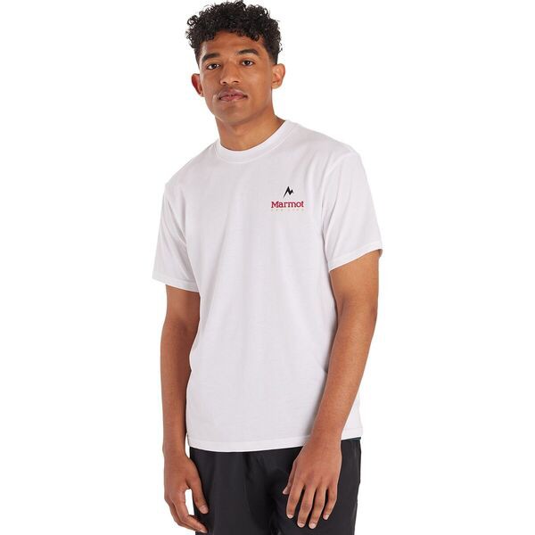 マーモット メンズ Tシャツ トップス Marmot For Life T-Shirt - Men's Whiteの通販は
