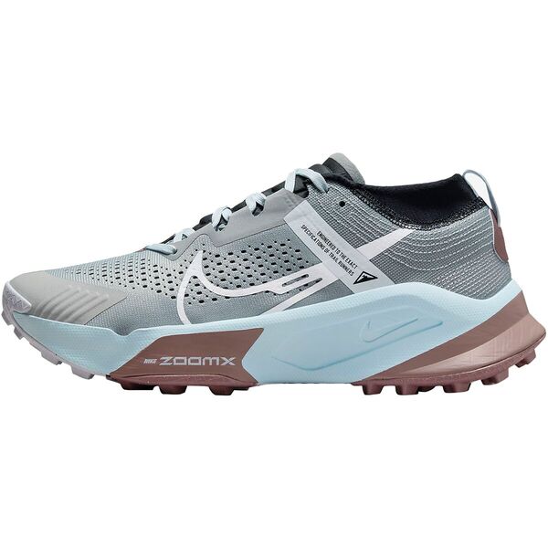 ナイキ レディース スニーカー シューズ ZoomX Zegama Trail Running Shoe - Women's Light Smoke Grey/White-Black-Glacier Blueの通販は