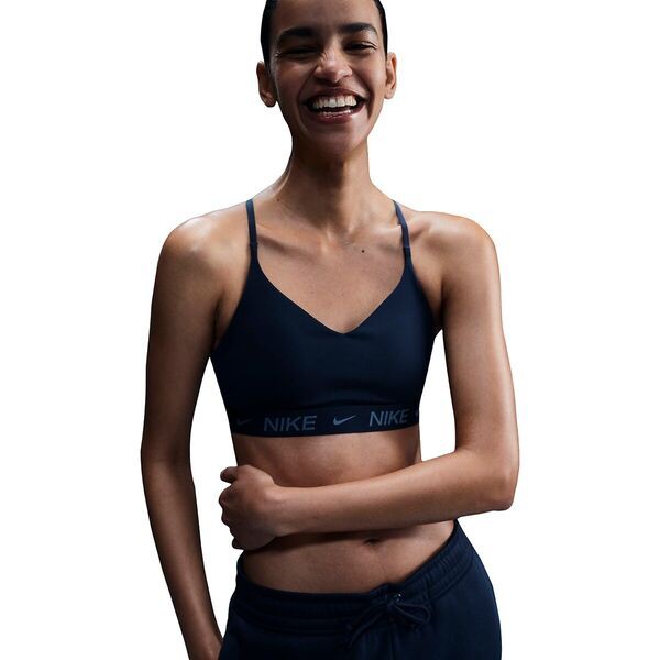 ナイキ レディース ブラジャー アンダーウェア Dri-Fit Indy Light Sport Bra - Women's Armory Navyの通販は