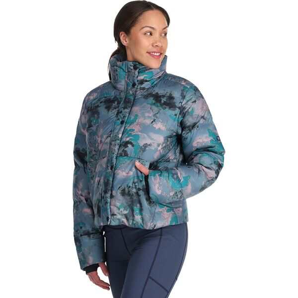 アウトドアリサーチ レディース ジャケット・ブルゾン アウター Coldfront Down Jacket - Women's Nimbus Watercolorの通販は