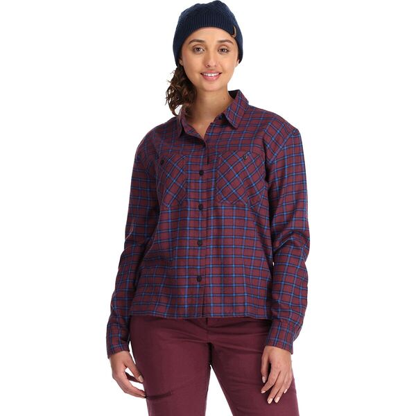アウトドアリサーチ レディース Tシャツ トップス Feedback Lightweight Flannel Shirt - Women's Kalamata Plaidの通販は