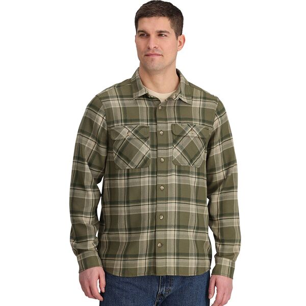 アウトドアリサーチ メンズ シャツ トップス Feedback Flannel Twill Shirt - Men's Ranger Green Plaidの通販は 21,155円