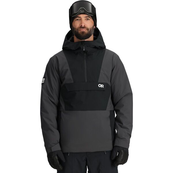 アウトドアリサーチ メンズ ジャケット・ブルゾン アウター Snowcrew Anorak - Men's Storm/Blackの通販は