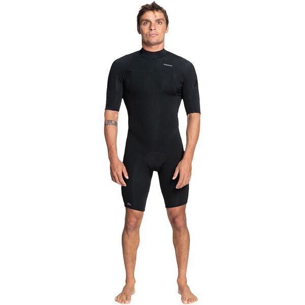 クイックシルバー メンズ 上下セット 水着 2/2 Everyday Sessions SS SP Back-Zip Wetsuit - Men's Blackの通販は 29,120円