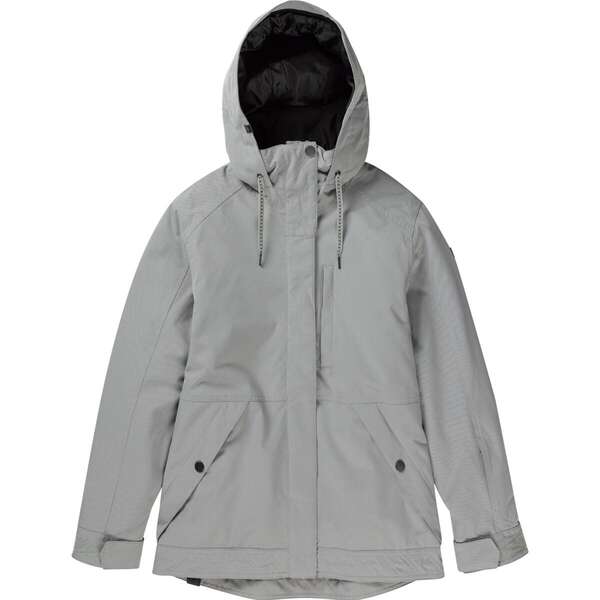 ロキシー レディース ジャケット・ブルゾン アウター Billie Technical Snow Jacket - Women's Heather Grey