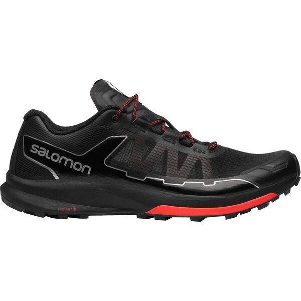 サロモン メンズ スニーカー シューズ Ultra Raid Shoe Black/Racing Red/Silver Metallic-X
