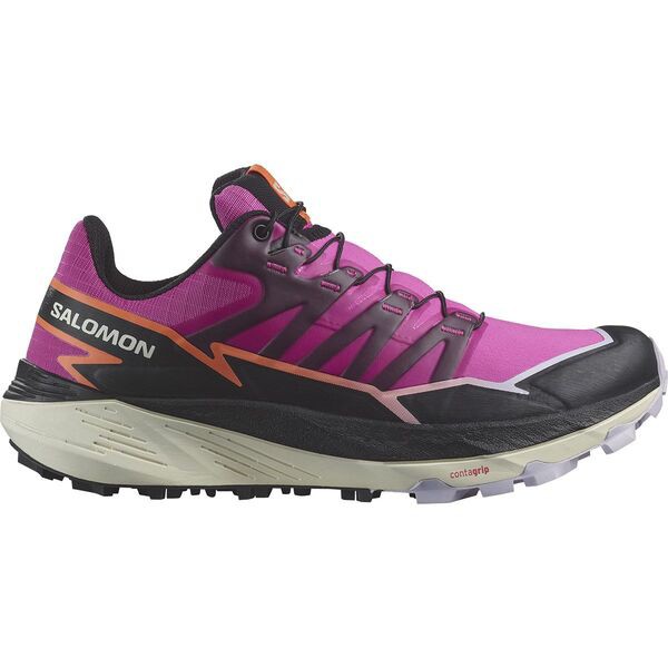 サロモン レディース スニーカー シューズ Thundercross Trail Running Shoe - Women's Rose Violet/Black/Orchid Petalの通販は 41,800円