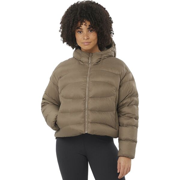 サロモン レディース ジャケット・ブルゾン アウター Outline Nov Crop Down Jacket - Women's Shitakeの通販は