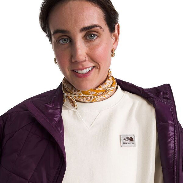 ノースフェイス レディース パーカー・スウェット アウター Heritage Patch Crew - Women's White Dune/Heritage Patchの通販は