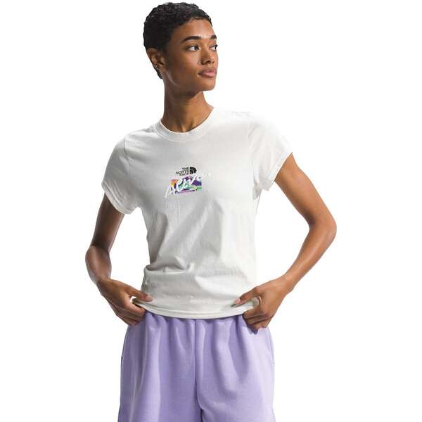 ノースフェイス レディース Tシャツ トップス Evolution Cutie T-Shirt - Women's White Dune/Iwdの通販は