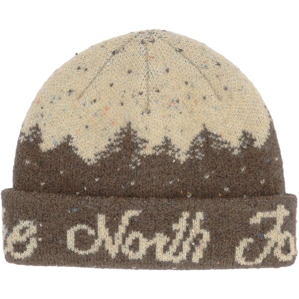 ノースフェイス メンズ 帽子 アクセサリー Cabin Mountainscape Beanie Smokey Brown/Gravelの通販は 12,980円