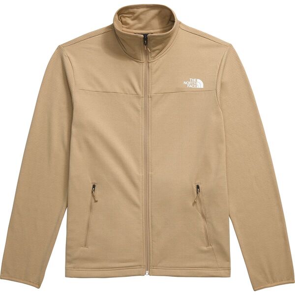 ノースフェイス メンズ ジャケット・ブルゾン アウター Cedar Trail Grid Fleece Full Zip Jacket - Men's Khaki Stoneの通販は