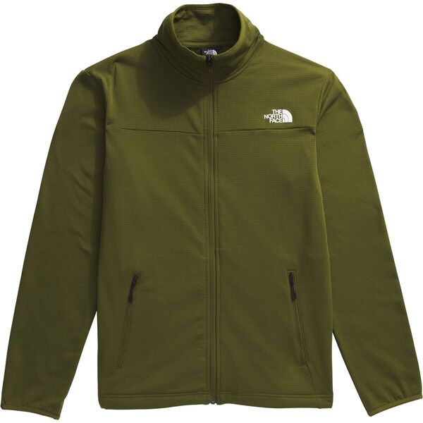 ノースフェイス メンズ ジャケット・ブルゾン アウター Cedar Trail Grid Fleece Full Zip Jacket - Men's Khaki Stoneの通販は
