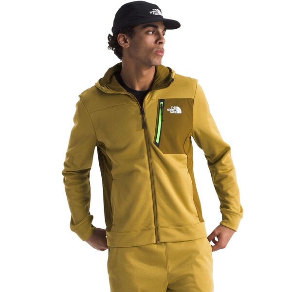 ノースフェイス メンズ ジャケット・ブルゾン アウター Mountain Athletics Full Zip Fleece - Men's Amber Green/Moss Green